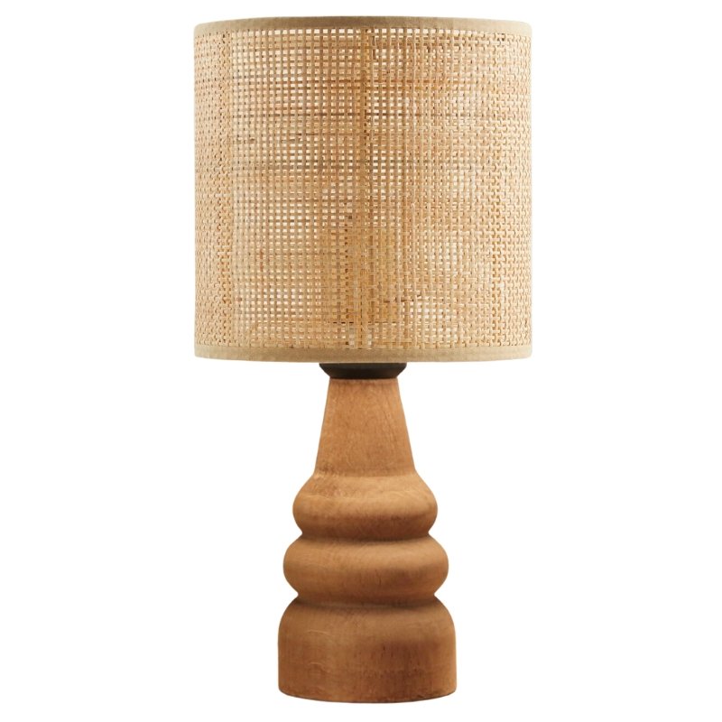 Φωτιστικό επιτραπέζιο Tino Megapap E14 pe rattan - ξύλο χρώμα φυσικό Ø15x32εκ. Βρες το Φωτιστικό επιτραπέζιο Tino Megapap E14 pe rattan - ξύλο χρώμα φυσικό Ø15x32εκ. σε μοναδική τιμή στο clickforshop.gr