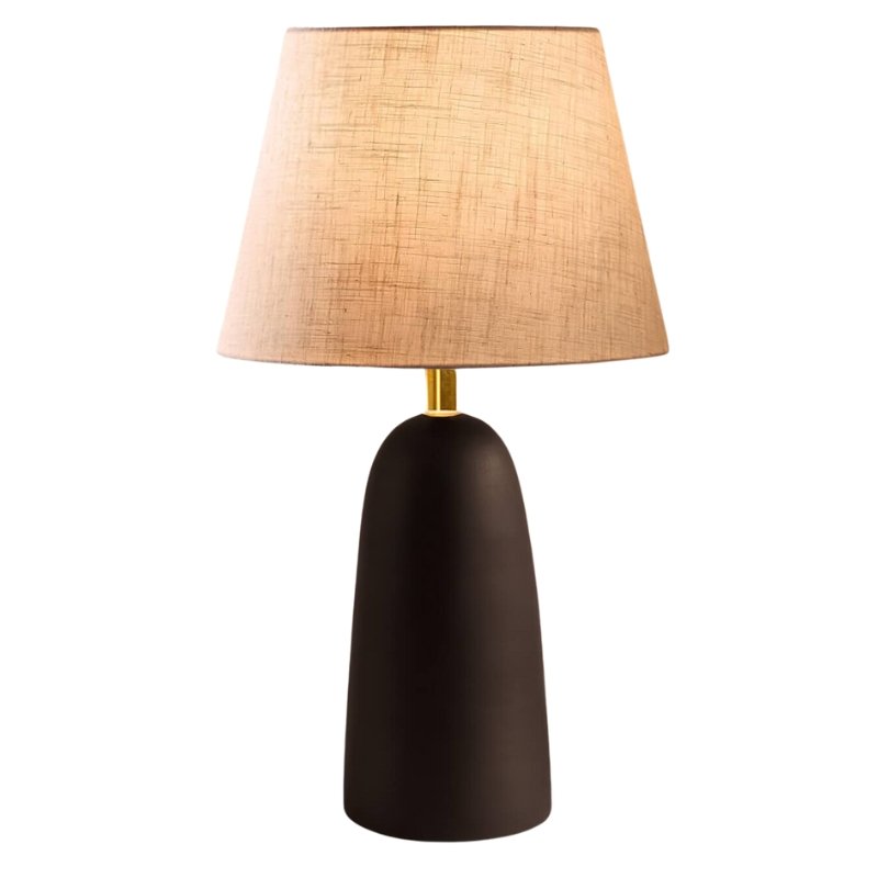 Φωτιστικό επιτραπέζιο Odesa Megapap E27 μεταλλικό - ύφασμα Pvc χρώμα μαύρο - κρεμ Ø22x35εκ. Βρες το Φωτιστικό επιτραπέζιο Odesa Megapap E27 μεταλλικό - ύφασμα Pvc χρώμα μαύρο - κρεμ Ø22x35εκ. σε μοναδική τιμή στο clickforshop.gr