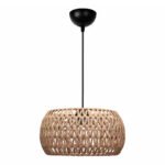 Βρες το Φωτιστικό οροφής Miranda Megapap E27 από σχοινί μονόφωτο χρώμα φυσικό Ø30x70εκ. σε μοναδική τιμή στο clickforshop.gr
