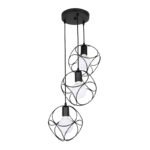 Βρες το Φωτιστικό οροφής Lusita Megapap E27 μεταλλικό τρίφωτο χρώμα μαύρο 35x35x90εκ. σε μοναδική τιμή στο clickforshop.gr