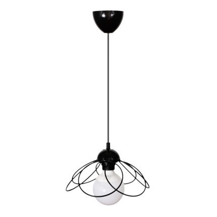 Βρες το Φωτιστικό οροφής Zufash Megapap E14 μεταλλικό μονόφωτο χρώμα μαύρο 25x25x60εκ. σε μοναδική τιμή στο clickforshop.gr