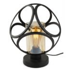 Βρες το Φωτιστικό επιτραπέζιο Silvia Megapap E27 μεταλλικό χρώμα μαύρο 20x20x25εκ. σε μοναδική τιμή στο clickforshop.gr