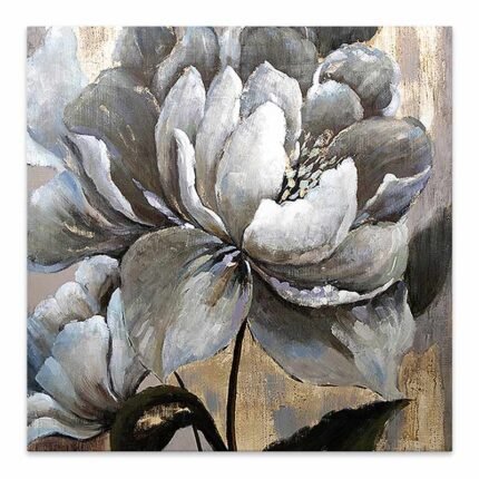 Βρες το Πίνακας σε καμβά "White Magnolias" Megapap ψηφιακής εκτύπωσης 50x50x3εκ. σε μοναδική τιμή στο clickforshop.gr