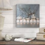 Πίνακας σε καμβά "Meditation" Megapap ψηφιακής εκτύπωσης 60x60x3εκ. - Image 2