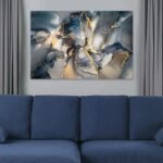 Πίνακας σε καμβά "Abstract Dream" Megapap ψηφιακής εκτύπωσης 100x70x3εκ. - Image 2