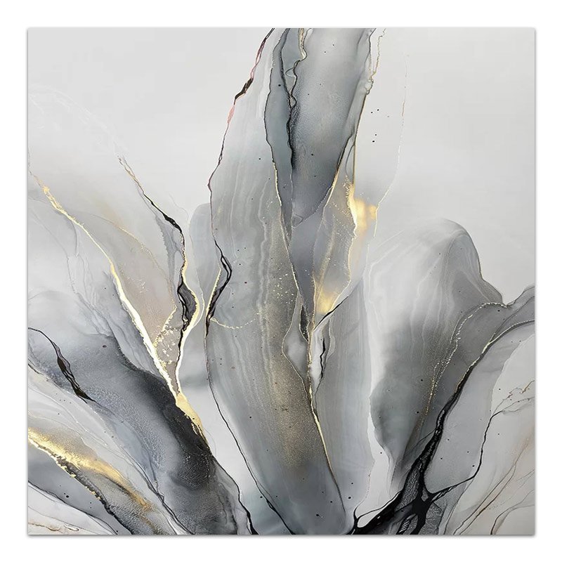 Πίνακας σε καμβά "Abstract Grey Leaves" Megapap ψηφιακής εκτύπωσης 100x100x3εκ. Βρες το Πίνακας σε καμβά "Abstract Grey Leaves" Megapap ψηφιακής εκτύπωσης 100x100x3εκ. σε μοναδική τιμή στο clickforshop.gr