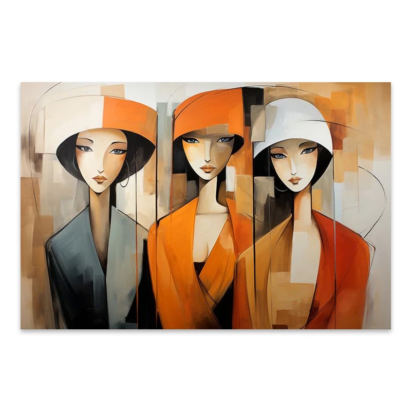 Πίνακας σε καμβά "Women in Orange" Megapap ψηφιακής εκτύπωσης 100x70x3εκ. Βρες το Πίνακας σε καμβά "Women in Orange" Megapap ψηφιακής εκτύπωσης 100x70x3εκ. σε μοναδική τιμή στο clickforshop.gr