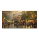 Βρες το Πίνακας σε καμβά "Wet Streets" Megapap ψηφιακής εκτύπωσης 140x70x3εκ. σε μοναδική τιμή στο clickforshop.gr
