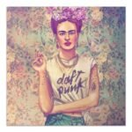 Βρες το Πίνακας σε καμβά "Frida Punk" Megapap ψηφιακής εκτύπωσης 60x60x3εκ. σε μοναδική τιμή στο clickforshop.gr