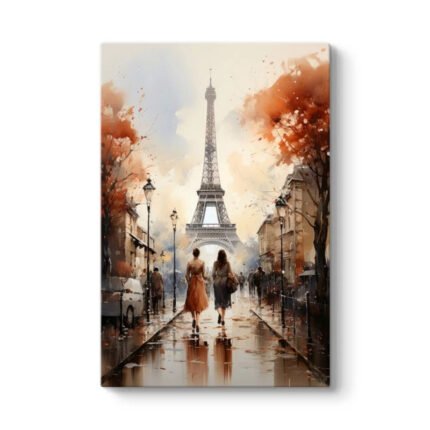 Βρες το Πίνακας σε καμβά "Autumn in Paris" Megapap ψηφιακής εκτύπωσης 70x100x3εκ. σε μοναδική τιμή στο clickforshop.gr