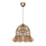 Βρες το Φωτιστικό οροφής Varena Megapap E27 χάρτινο μονόφωτο χρώμα φυσικό Ø30x70εκ. σε μοναδική τιμή στο clickforshop.gr