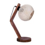 Βρες το Φωτιστικό επιτραπέζιο Rope Megapap E27 ξύλινο - σχοινί χρώμα μπεζ - καρυδί Ø17x40εκ. σε μοναδική τιμή στο clickforshop.gr