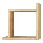 Ραφιέρα τοίχου Box Megapap χρώμα sapphire oak 30x22x30εκ. - Image 2