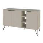 Μπουφές Clara Megapap χρώμα sandstone 142x35,6x83εκ. - Image 3