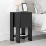 Βρες το Κομοδίνο Ema Megapap χρώμα μαύρο 30x30x55εκ. σε μοναδική τιμή στο clickforshop.gr