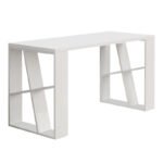 Γραφείο εργασίας Honey Megapap χρώμα λευκό 137x60x75εκ - Image 2