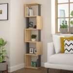 Βρες το Βιβλιοθήκη Piri Megapap χρώμα sapphire oak/ανθρακί 35x30x161εκ. σε μοναδική τιμή στο clickforshop.gr