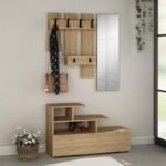 Βρες το Έπιπλο εισόδου Vesty Megapap χρώμα sapphire oak 100x30x61εκ. σε μοναδική τιμή στο clickforshop.gr