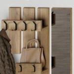 Έπιπλο εισόδου Vesty Megapap χρώμα ανοιχτό καρυδί 100x30x61εκ. - Image 4