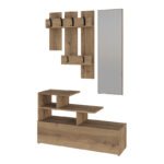 Έπιπλο εισόδου Vesty Megapap χρώμα ανοιχτό καρυδί 100x30x61εκ. - Image 5