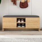 Παπουτσοθήκη Zulla Megapap χρώμα sapphire oak 110x37x43εκ. - Image 3