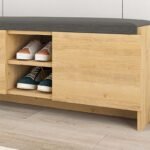 Παπουτσοθήκη Zulla Megapap χρώμα sapphire oak 110x37x43εκ. - Image 4
