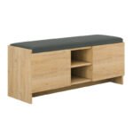 Παπουτσοθήκη Zulla Megapap χρώμα sapphire oak 110x37x43εκ. - Image 5