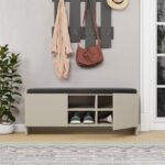 Παπουτσοθήκη Zulla Megapap χρώμα sandstone 110x37x43εκ. - Image 2