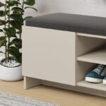 Παπουτσοθήκη Zulla Megapap χρώμα sandstone 110x37x43εκ. - Image 3