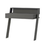 Γραφείο εργασίας Cowork Megapap χρώμα ανθρακί 94x50x91εκ. - Image 5