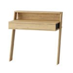 Γραφείο εργασίας Cowork Megapap χρώμα sapphire oak 94x50x91εκ. - Image 5