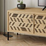 Έπιπλο τηλεόρασης Dionysos Megapap χρώμα sapphire oak 170x45x48,6εκ. - Image 4