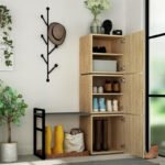Έπιπλο εισόδου με κρεμάστρα Mello Megapap χρώμα sapphire oak 109x39x149εκ. - Image 2