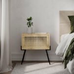 Κομοδίνο Naive Megapap χρώμα sapphire oak 48x34x51εκ. - Image 5