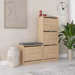 Βρες το Παπουτσοθήκη Dude Megapap χρώμα sapphire oak 104