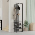 Βρες το Έπιπλο εισόδου Archy Megapap χρώμα γκρι ρετρό 53x31