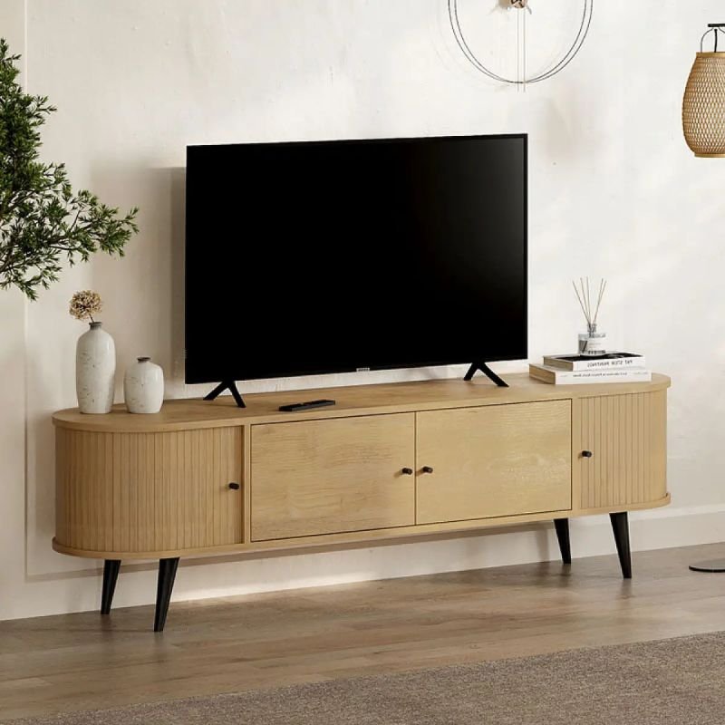 Έπιπλο τηλεόρασης Gentle Megapap χρώμα sapphire oak 180x40x52εκ. Βρες το Έπιπλο τηλεόρασης Gentle Megapap χρώμα sapphire oak 180x40x52εκ. σε μοναδική τιμή στο clickforshop.gr
