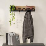 Κρεμάστρα τοίχου Liora Megapap χρώμα sapphire oak 63x14x14εκ. - Image 4