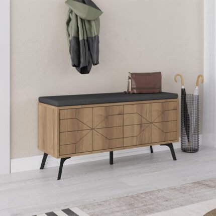 Βρες το Παπουτσοθήκη Dune Megapap χρώμα ανοιχτό καρυδί 107x35x55εκ. σε μοναδική τιμή στο clickforshop.gr