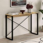 Βρες το Κονσόλα Archie Megapap χρώμα sapphire oak 110x35x75εκ. σε μοναδική τιμή στο clickforshop.gr