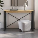 Κονσόλα Archie Megapap χρώμα sapphire oak 110x35x75εκ. - Image 2