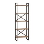 Βιβλιοθήκη Dusan Megapap χρώμα sepet oak 58x30x175εκ. - Image 3