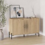 Βρες το Μπουφές Naive Megapap χρώμα sapphire oak 126x40x80εκ. σε μοναδική τιμή στο clickforshop.gr