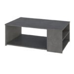 Τραπεζάκι σαλονιού Berg Megapap χρώμα γκρι ρετρό 110x60x40εκ. - Image 4