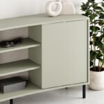 Μπουφές Frem Megapap χρώμα ash green 150x40x81εκ. - Image 4