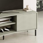 Έπιπλο τηλεόρασης Frem Megapap χρώμα ash green 150x40x55εκ. - Image 4