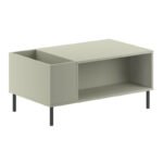 Τραπεζάκι σαλονιού Vena Megapap χρώμα ash green 100x60x42εκ. - Image 5