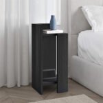 Βρες το Κομοδίνο Elos Megapap αριστερό χρώμα black wood 25x27x60εκ. σε μοναδική τιμή στο clickforshop.gr