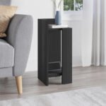 Κομοδίνο Elos Megapap αριστερό χρώμα black wood 25x27x60εκ. - Image 3