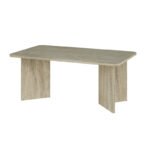 Τραπεζάκι σαλονιού Sam Megapap χρώμα neo travertine 100x60x41,8εκ. - Image 4